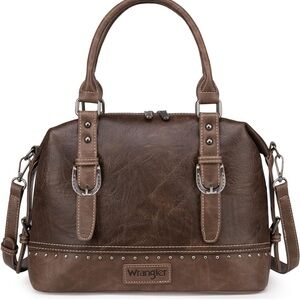 Wrangler Hobo Crossbody Bag Top Handle Small Satchel Purse Shoulder Handbag